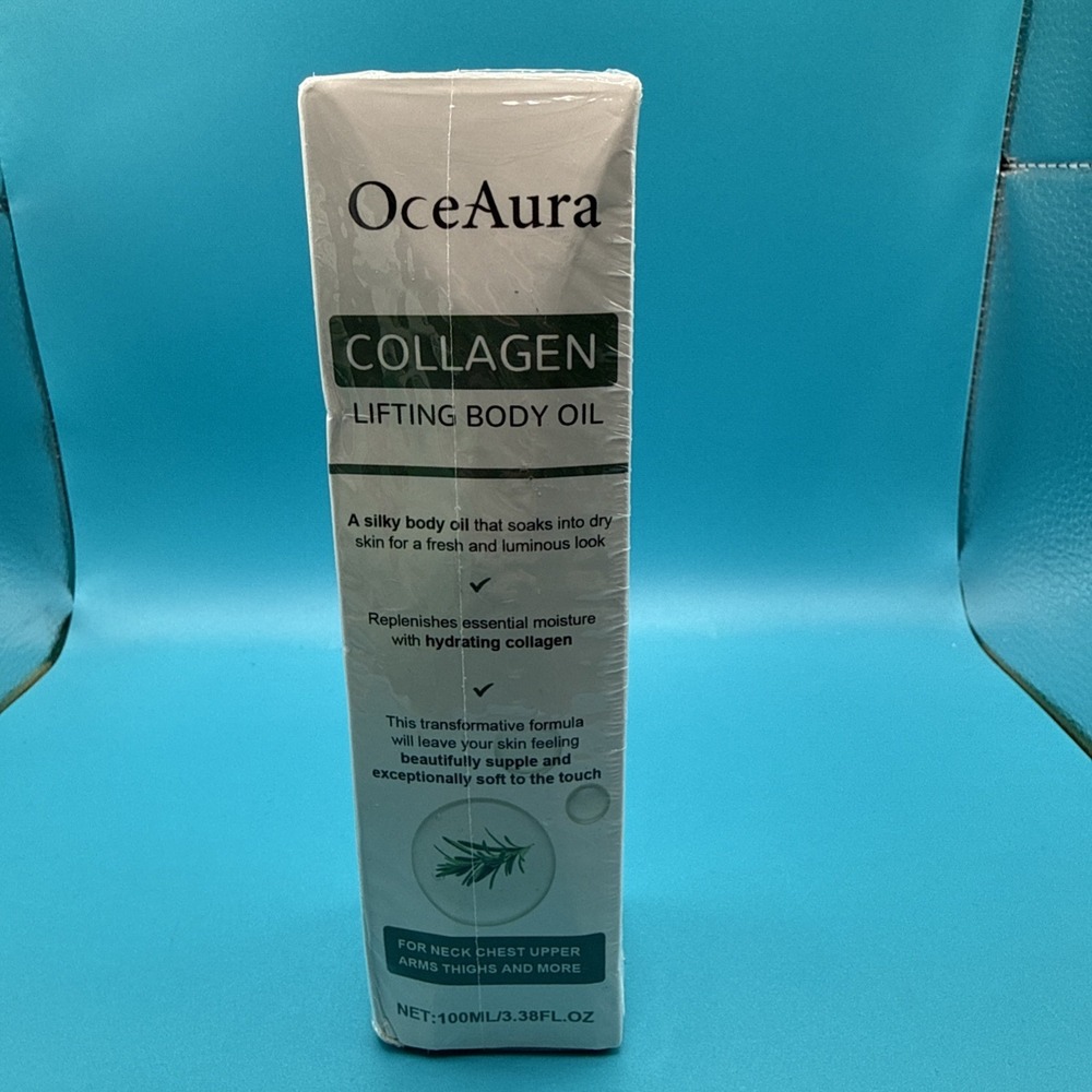OceAura COLLAGEN Lifting Body Oil 3.8oz - new!  For full body neck down